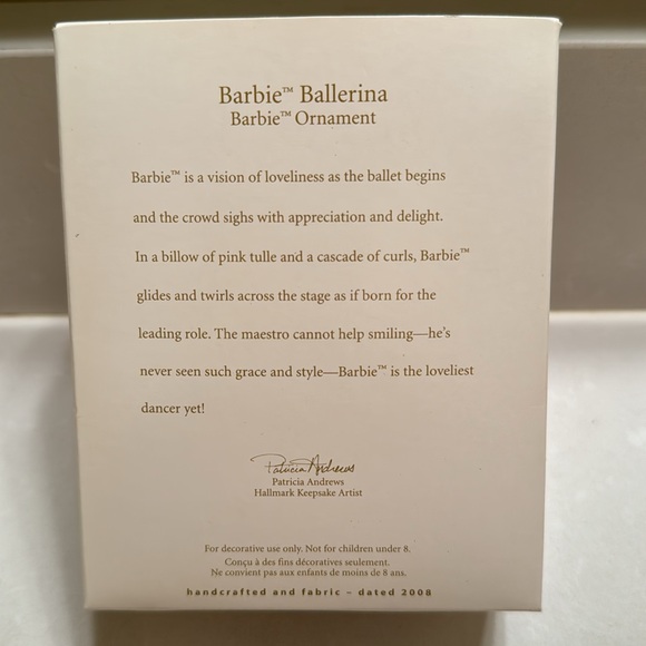 Barbie Ballerina by Hallmark 2008 - Picture 2 of 6